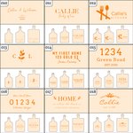 Personlig graverad Charcuterie-skärbräda i trä med handtag och namn Tillverkad i USA Bröllopsgåva till familjen