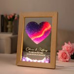 The Night Our Story Began -- Personalized Date Text -- LED Night Light