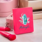 Set de 5 pinceaux de maquillage avec boîte de rangement Cadeau d'anniversaire de mariage pour femmes filles