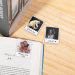 Marque-pages magnétiques pliables personnalisés avec texte Cadeau d'anniversaire pour les amoureux des livres