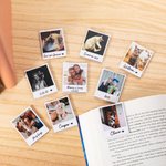 Marque-pages magnétiques pliables personnalisés avec texte Cadeau d'anniversaire pour les amoureux des livres