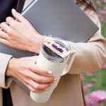 Personalizzato floreale AcrilicoTumbler Nome Tag Accessori per Stanley Cup Compleanno Party Favor Regalo per gli amici della famiglia