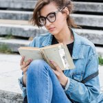 Personalised Birth Flower Name Leather Bookmark Band with Pen Pocket Reading Accessory Birthday Gift for Bookworms