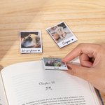 Marque-pages magnétiques pliables personnalisés avec texte Cadeau d'anniversaire pour les amoureux des livres