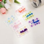 Personalizzato floreale AcrilicoTumbler Nome Tag Accessori per Stanley Cup Compleanno Party Favor Regalo per gli amici della famiglia