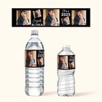 Personalized Waterproof Class of 2025 Water Bottle Stickers Labels with Photo Set of 20 Grad Party Decoration Gift for Graduates