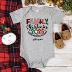 Personalized Family Christmas 2025 Making Memories Together T-shirt Sweatshirt Baby Onesie Christmas Gift for Mother Father Kids