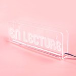 Présentoir de Disques Vinyles Personnalisé avec Texte Lumière Colorée Changeable Console en Acrylique Cadeau Anniversaire pour Mélomane