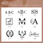 Etichetta per bagagli e portapassaporto in pelle PU multicolore personalizzati con nome e monogramma regalo per papà e appassionati di viaggi