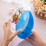 Personalisierte Multicolor niedlichen Kaninchen Karriere Ostereier mit Namen Party Gunst Osterkorb Stuffer Geschenk für Jungen Mädchen