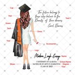 Custom Graduation Keepsake Print For Her