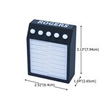 Support de médiator de guitare imprimé en 3D avec nom Accessoire de guitare personnalisé Cadeau d'anniversaire pour les joueurs de guitare et les amoureux de la musique