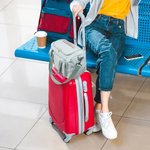 Borsa impermeabile a più scomparti personalizzata con tracolla e nome adatto per weekend o sport regalo di compleanno per donne