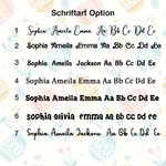 Personalisierter Osterkorb in Form von Langen Plüsch Hasenohren Glitzernder Name Ostereier-Jagd Geschenk für Kinder