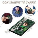 Personalizzato Y2K Cartoon Character Portapassaporto in pelle PU con nome e slot per carte da viaggio Regalo di compleanno essenziale per uomini e donne