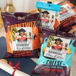 Personnalisé 24 Pcs Photo Graduation Chip Bag Stickers Snack Pouch Label with Name for Class of 2025 High School College Grad Party Favor