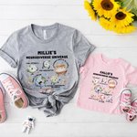 Personalized Autism Awareness Neurodiverse Universe 100% Cotton T-shirt with Name World Autism Day Birthday Care Gift for Autism Sped Teacher