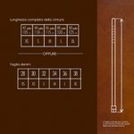 Cintura da uomo personalizzata con monogramma e nome inciso fatta a mano in pelle regalo di San Valentino per festa del papà e anniversario per uomo