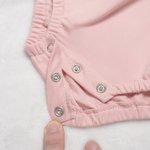 Personnalisé My First Easter Bunny Ears Bow 100% Cotton Long-sleeve Baby Bodysuit with Name Holiday Outfit Easter Baby Shower Gift for Newborns (Mon premier lapin de Pâques avec nœud)