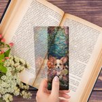 Henkilökohtainen maalattu kukka Pet Dog Clear akryyli kirjanmerkki nimi ja teksti lukeminen Stationary tarvikkeet syntymäpäivälahja lemmikkieläinten rakastaja Kirjamato