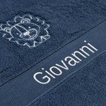 Asciugamano da bagno e per viso personalizzati con ricamo dell'animale e nome 100% cotone super assorbente regalo di inaugurazione casa per amici