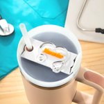 Personalised Multicolor Acrylic Name Plate Tag for 30oz to 40oz Stanley Tumbler Accessory Party Favor Birthday Gift for Family Friends