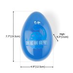 Personalised Cute Rabbit Ears Dinosaur Fillable Jumbo Easter Egg with Name Holiday Basket Stuffers Easter Birthday Party Favors Gift for Kids