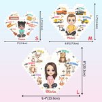 Henkilökohtainen Kid Sydämen muotoinen sarjakuvahahmo Rakennus Tiili palapelit nimi Syntymäpäivälahja lapsille