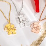 Personalized Initial Graduation Cap Necklace with Name Graduation Gift for Friend Family