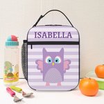 Personalisierte niedliche Cartoon Tier Hund Katze wasserdicht isolierte Lunch Bag mit Namen Portable Picknick Arbeit zurück zu Schule Geschenk für Kinder Familie