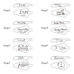 Personalised 2pcs Wedding Cake Cutting Set Engraved Knife Server with Names and Date Anniversary Bridal Party Gift for Couple