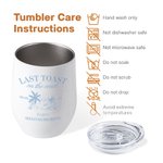 Gobelet Isotherme 350 ml Personnalisé avec Nom Cadeau de Plage pour Demoiselle d'Honneur Femme