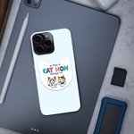 Henkilökohtainen Koira Äiti Kissa Äiti Taivaansininen TPU Slim Puhelin Asia nimi Lahja Lemmikkieläinten ystäville omistajat