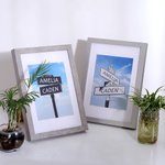 10 Anniversario in latta Quadro stradale con doppio nome e data