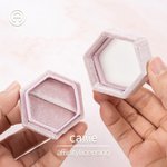 Personlig grekisk bokstav Sororitetsnamn Sammet Badge Ring Smyckeskrin Bid Day Big Little Födelsedagspresent för syster Vän | Callie × Affinity Licensing