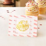 Happy Birthday Dear Friend Card