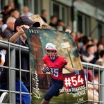 Gepersonaliseerde Multicolor Voetbalveld Achtergrond Zachte Deken met Naam en Nummer Huisdecor Senior Night Gift voor Bal Sportliefhebber