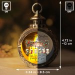 Gepersonaliseerde kousen ontwerp LED licht kerst vlamloze kaars lantaarn Ornament met 1-6 namen en jaar Feest Decor Cadeau voor familie