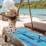 Personalized Super Absorbent Quick Dry Bachelor Cap Beach Towel with Name Multicolour Available Class of 2025 Graduation Party Gift for Graduates