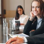 Personalized Boss Lady Name Sign Desk Nameplate Office Decor Promotion Congratulation Appreciation Gift for Women Leader Colleague