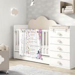 Personalised Floral Cross Soft and Warm Blanket with Bible Verse and Name Baptism Confirmation Gift for Kids Christians