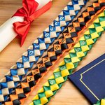 Custom Honor Ribbon Lei Graduation Gift