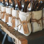 Personalized Thank You For Sharing Our First Meal Tag Set for Table Decor with Name and Date Wedding Favor Gift for Engaged Couple