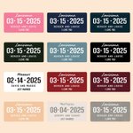 Personalised Romantic Just Married Wedding Car Number Plate with Name and Date Wedding Anniversary Gift for Newlyweds Couple