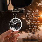 Personalized Memorial Tree Bench Charm Commemorative Pendant Decorative Hanging  Sympathy Gift Bereavement Gift for Loss of a Loved