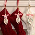 Gepersonaliseerde Boogbal Kraal Een Leraar Licht Ornament met Tekst en Koord Kerstboom Decoratie Cadeau voor Leraar