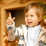 Gepersonaliseerd Kerst Sneeuwpop Ornament met Naam en Jaar 3D Stereoscopisch Home Decoratie Kerstmis Stocking Tags Cadeau voor Familie Vriendin