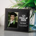 Personalised Class of 2025 Graduate Photo Frame with Graduation Message Graduation Keepsake Gift for Graduates Friends Daughter Son