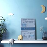 Personalized A Life Time of Achievement Canvas Painting Wall Decor Retirement Farewell Christmas Gift  for Coworkers Friends