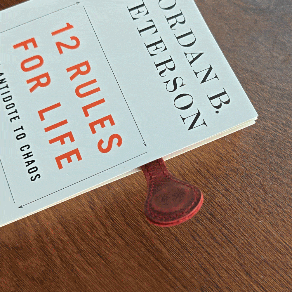 Personligt graverat namn Läder Magnetiskt bokmärke Clip Lästillbehör Födelsedagspresent för bokälskare Bokmal